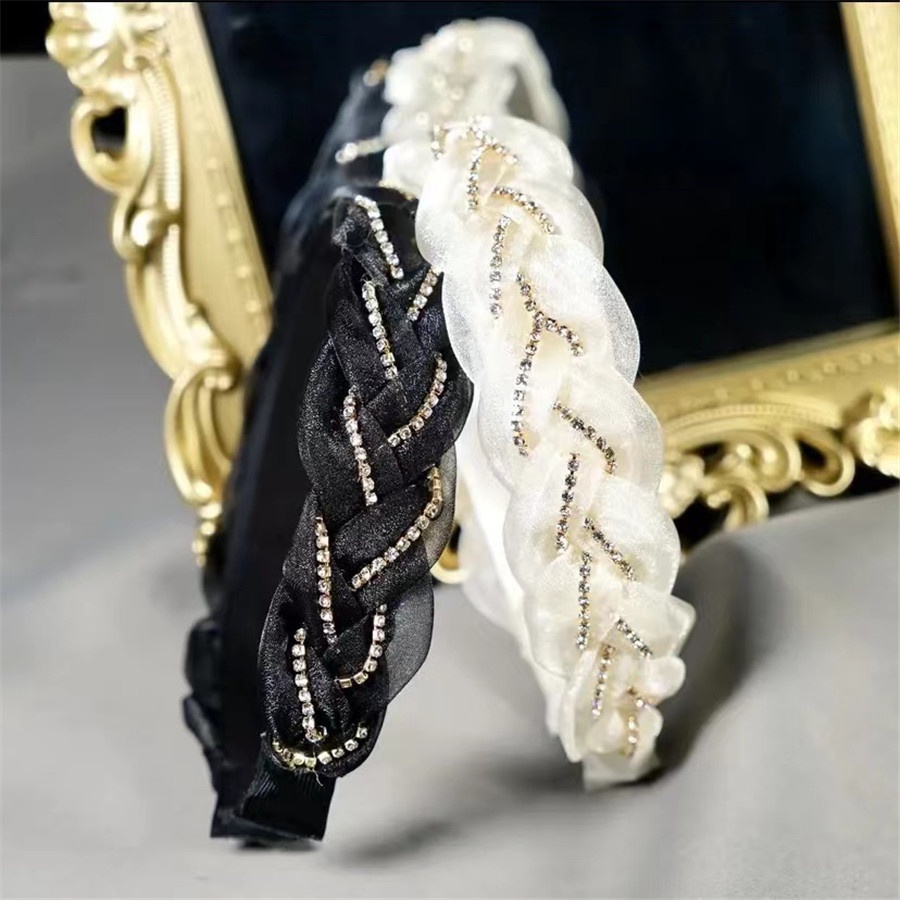 Băng Đô Đính Đá Lấp Lánh Phong Cách Mùa Hè Mới 2022 Cho Nữ