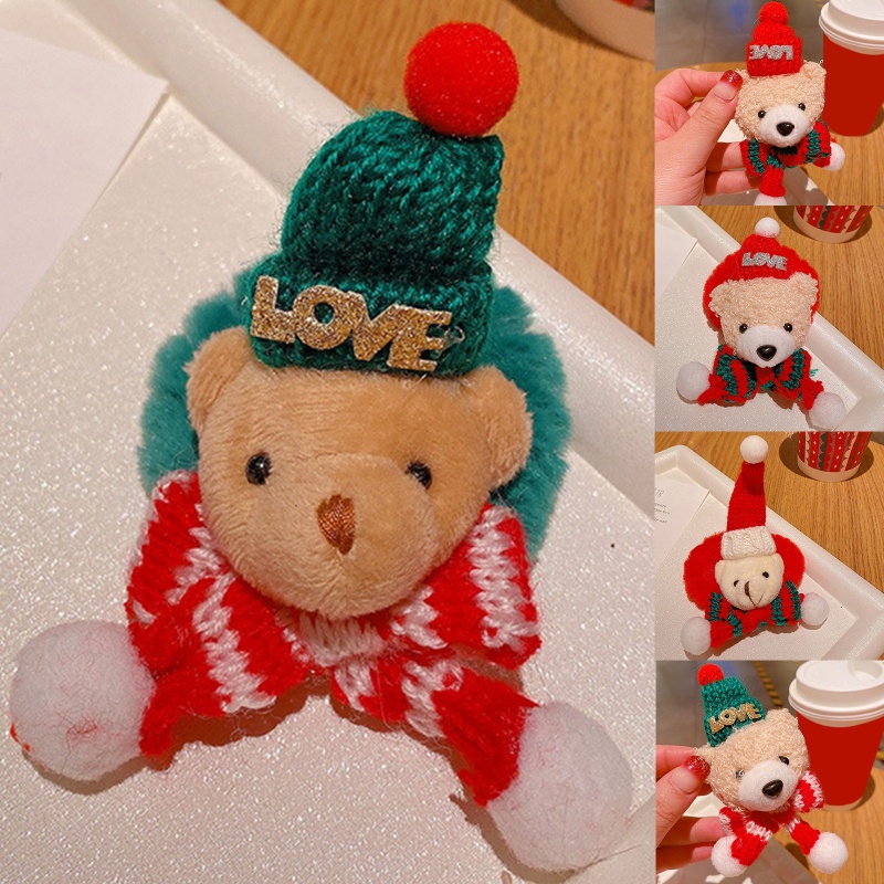 Kẹp Tóc Hình Tai Gấu Dễ Thương