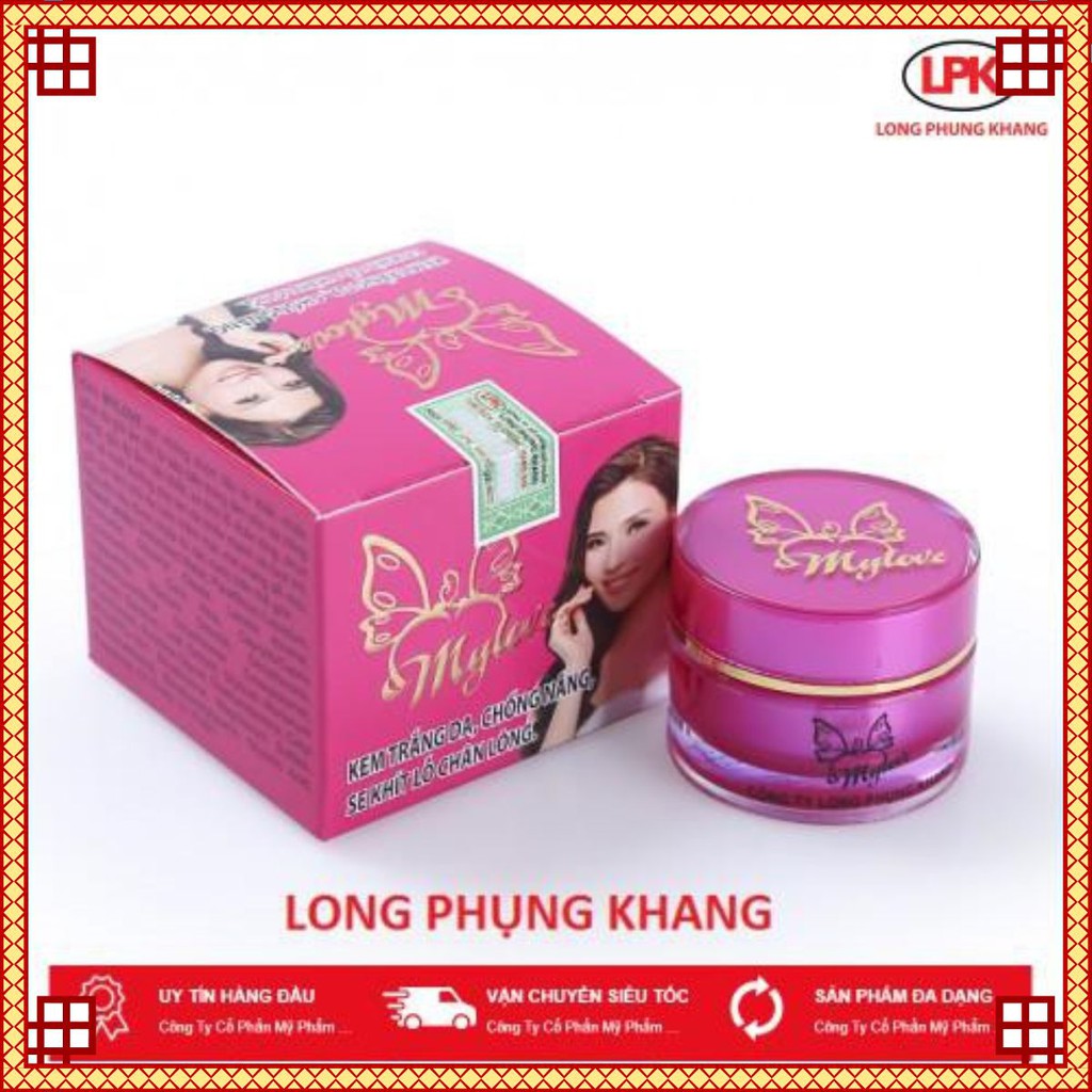 KEM TRẮNG DA , CHỐNG NẮNG, SE KHÍT LỖ CHÂN LÔNG MY LOVE (25g)