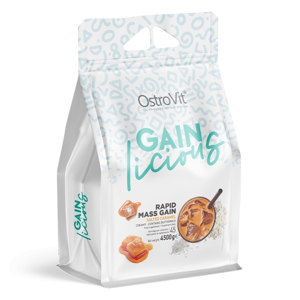 Sữa Tăng Cân, Tăng Cơ, Cung Cấp Whey Protein Ostrovit Gain Licious Mass Gainer