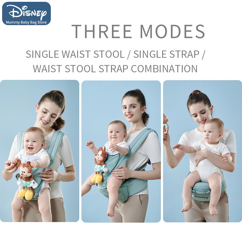 Disney Đai Địu Em Bé Thiết Kế 3 Trong 1 Hoàn Hảo Cho Bé Từ 0-48 Tháng Tuổi