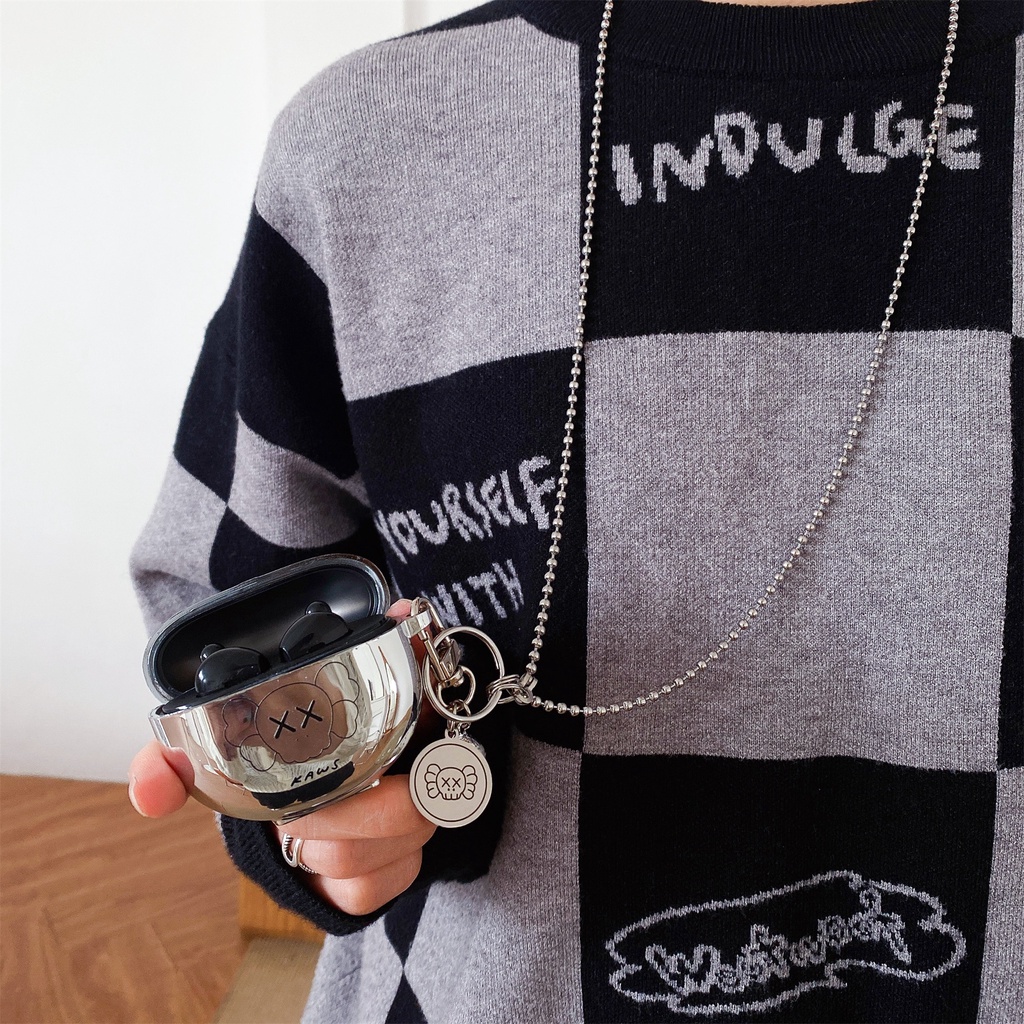 Vỏ Bảo Vệ Hộp Sạc Tai Nghe OPPO ENCO air Bằng tpu Mềm Mạ Điện Chống Sốc Họa Tiết Hoạt Hình Đáng Yêu