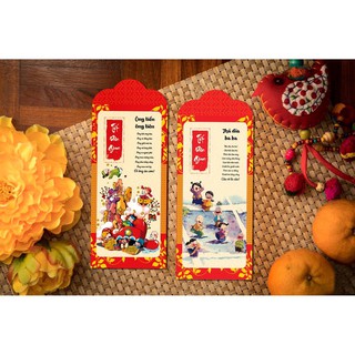 Combo 10000 Lì Xì Tết Dân Gian Năm 2021 ( mỗi mẫu 1 loại)