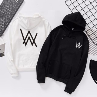 Áo Khoác Có Nón Và Khóa Kéo Thời Trang Phong Cách Alan Walker Cho Bé Trai