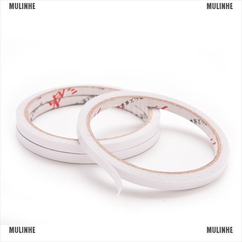 5 Cuộn Băng Keo Hai Mặt Độ Dính Cao 6mm