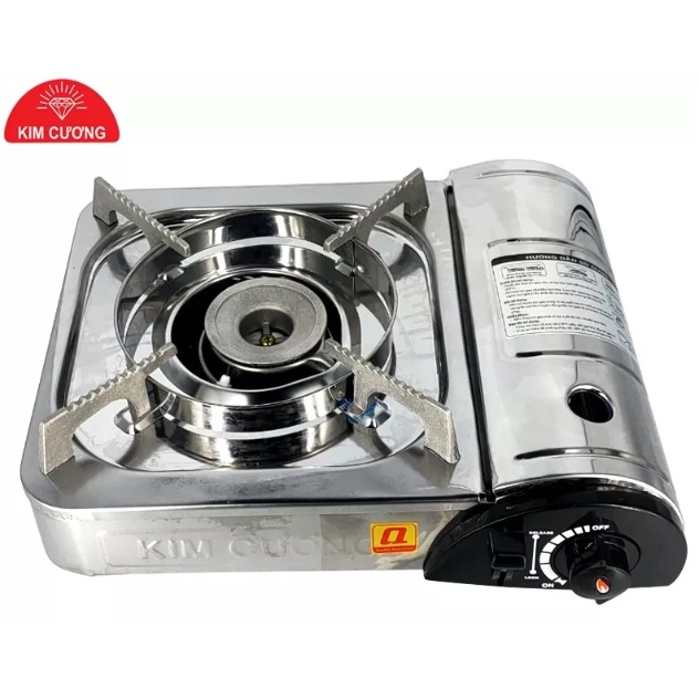 Bếp gas mini KIM CƯƠNG Inox KC-110IN