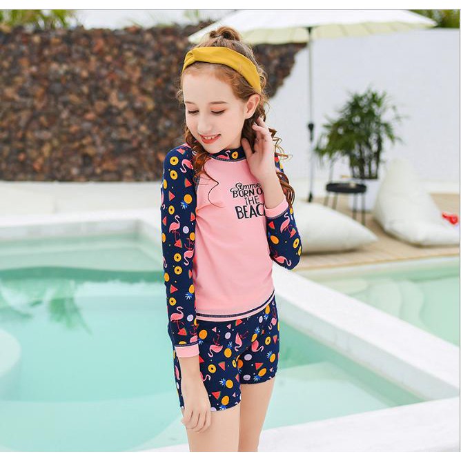 Đồ bơi bé gái Set rời BEACH (size 32-45kg)