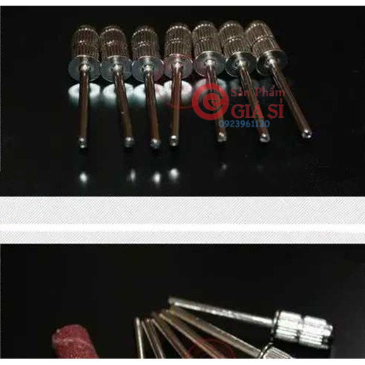 BỘ 10 Cán cho băng chà nhám trụ D 6.35mm ( đường kính cán : 2.35mm) ❤️freeship❤️