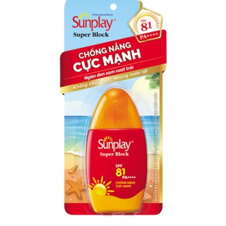 Sữa chống nắng sunplay cực mạnh super block spf 81, pa++++70ml