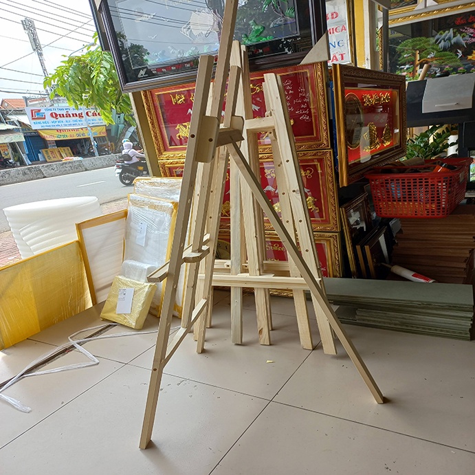 Giá vẽ tranh  Gỗ Thông Tự Nhiên , Các Loại Cỡ ,