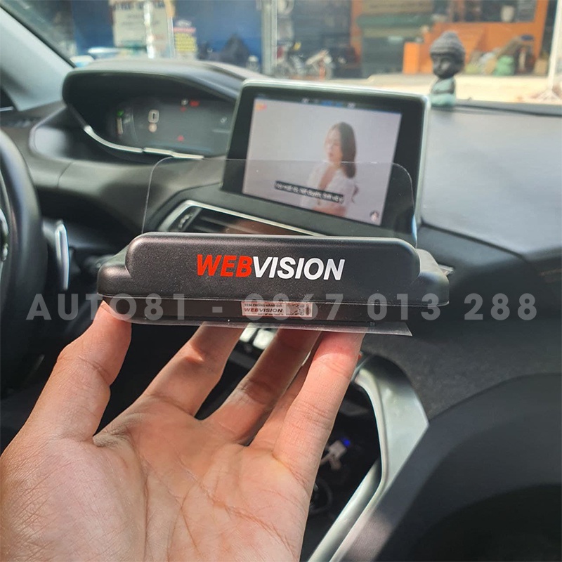 Màn hình Webvision HUD S600 - hiển thị thông tin trên kính lái