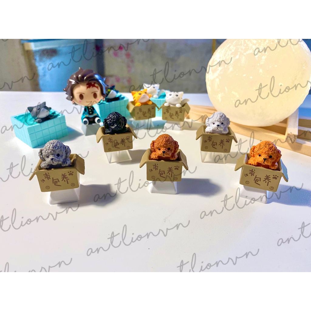 Keycap lẻ hình Chó Poodle Trong Hộp siêu dễ thương Keycap Lionvn