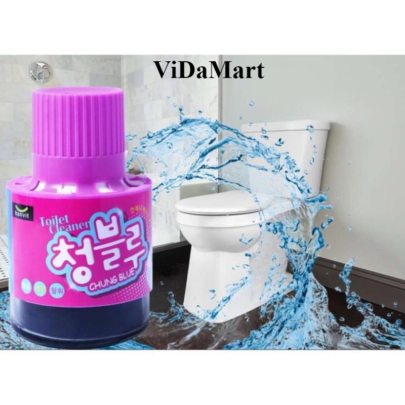 Lọ Thả Bồn Cầu Hàn Quốc Diệt Sạch Vi Khuẩn Và Tỏa Hương Thơm Tẩy Sạch Các Vết Bẩn Bám Vào Thành Toilet