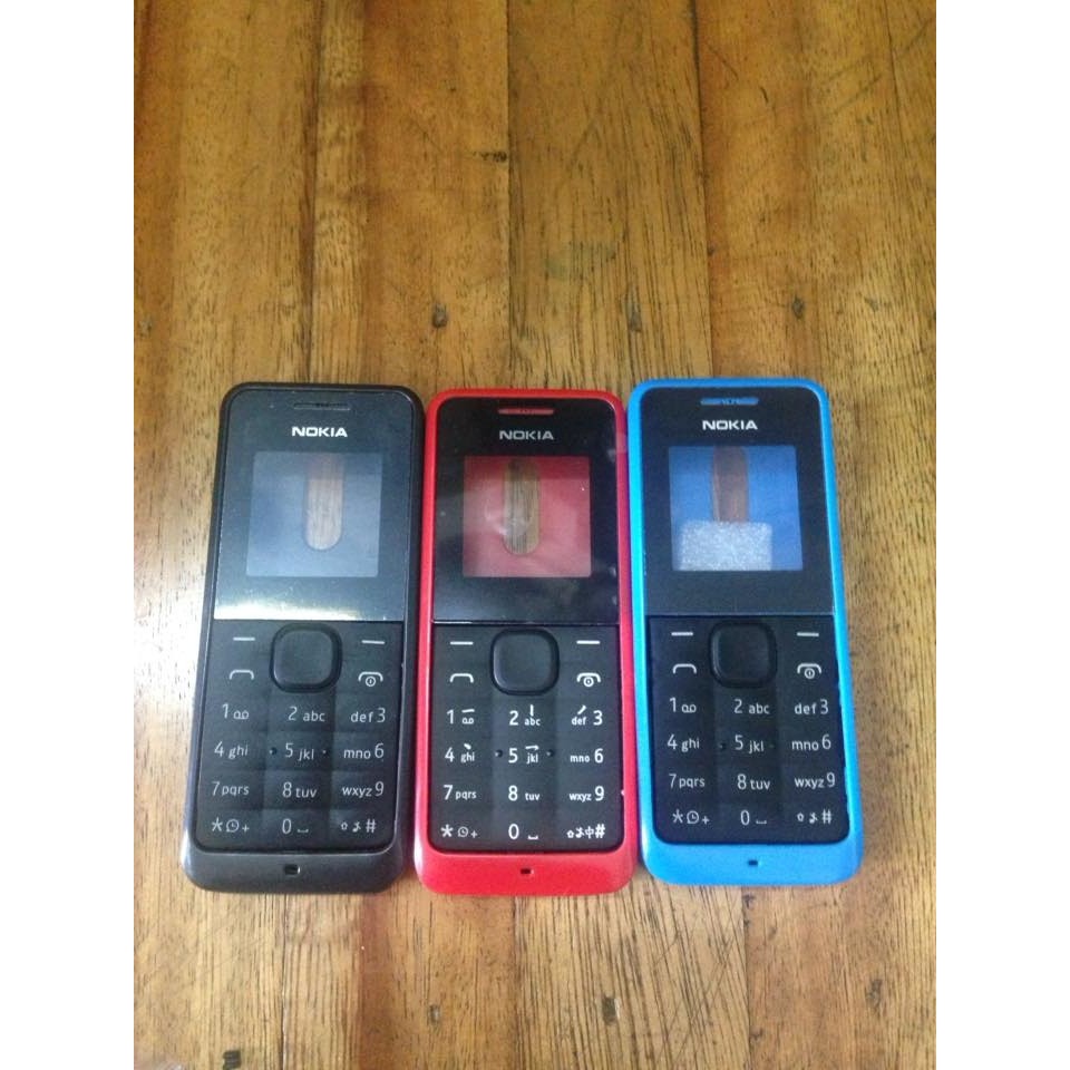 Bộ vỏ Nokia 105 / 105 2015 / RM-908 có sườn kèm phím