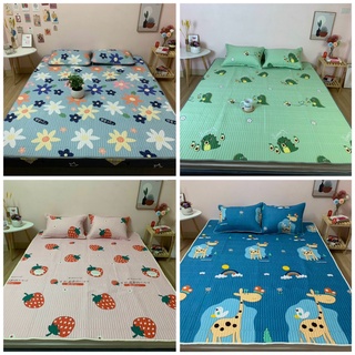 HOT bộ 3 món chiếu Đũi cao cấp( dùng được 4 mùa).