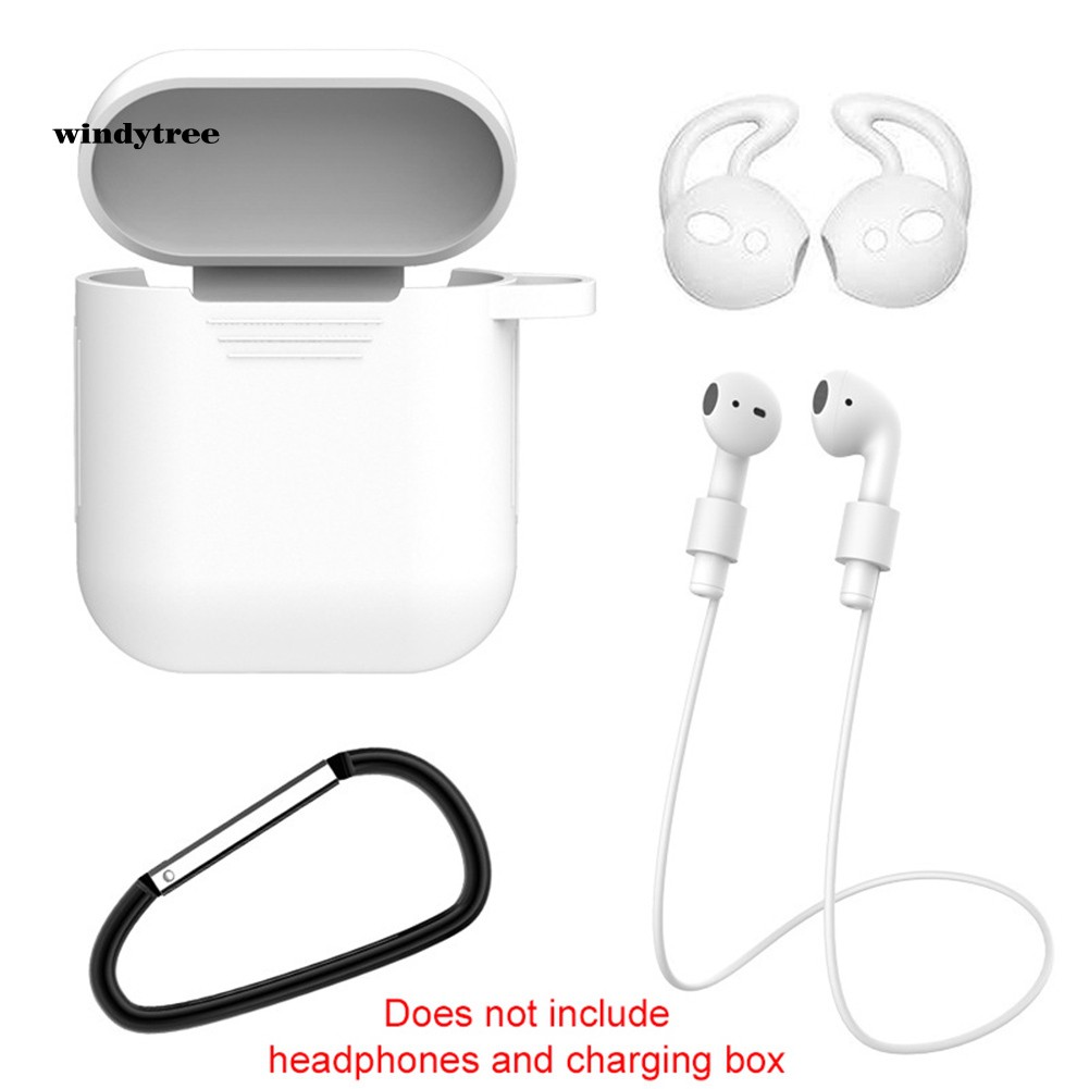 Bộ phụ kiện 4 món chống mất tiện dụng dành cho tai nghe bluetooth Airpod