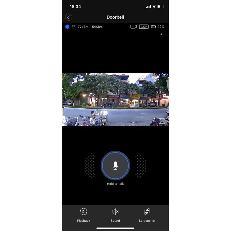 V6 Wifi Chuông cửa không dây thông minh 720p Video Camera lưu trữ đám mây chuông cửa Cam Chống Nư