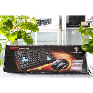 Bộ bàn phím chuột có dây Gaming Motospeed S51
