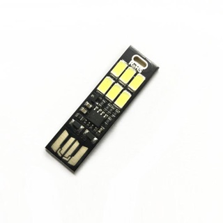 Đèn led siêu mỏng cắm cổng USB siêu sáng cảm ứng chạm ( 6LED)