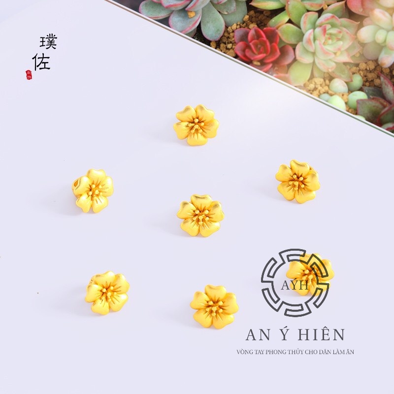 Charm Hoa đào vàng #C617 ( An Ý Hiên)