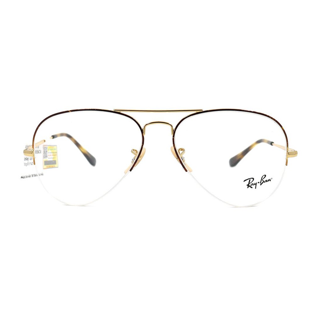 RB6589-Gọng kính nam nữ Rayban chính hãng (56-15-140), thiết kế dễ đeo bảo vệ mắt