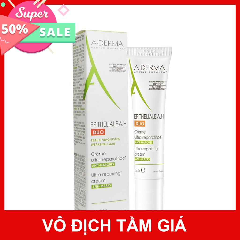 [CHÍNH HÃNG] A Derma Kem Phục Hồi Và Tái Tạo Da Sau Laser Epitheliale A.H Duo Ultra Repairing 15ml