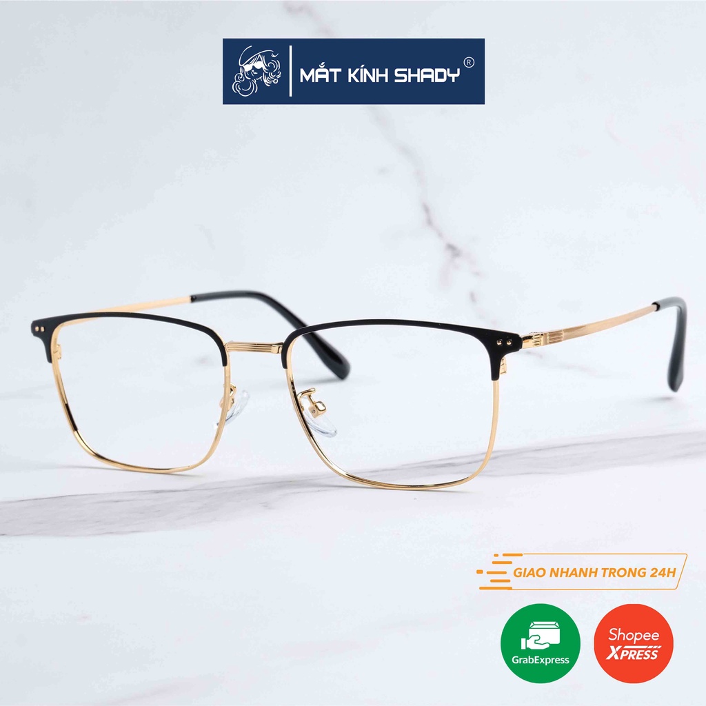 Gọng Kính Cận Hợp Kim Shady Unisex G2315 (Nhiều Màu)
