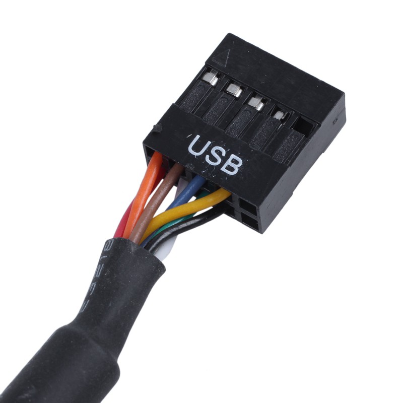 Dây cáp chuyển đổi USB 3.0 20 Pin Header Male sang USB 2.0 9 Pin Female 15cm
