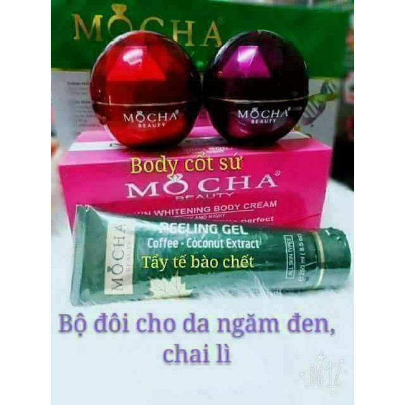Kem dưỡng trắng body bạch sứ moch