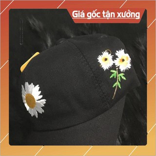 Nón bông cúc - vải kaki mềm