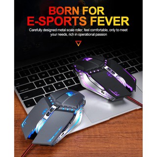 Chuột Gaming Cực Bền T-WOLF V7 LED GAME USB- Có Đèn LED
