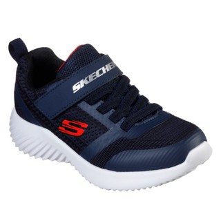 GIÀY SKECHERS CHUYÊN THỜI TRANG CHO BÉ TRAI 98302-NVBK MÀU XANH NAVY VIỀN CHỮ ĐỎ,SIÊU ÊM NHẸ ĐÀN HỒI TỐT GIÀY CHÍNH HÃNG