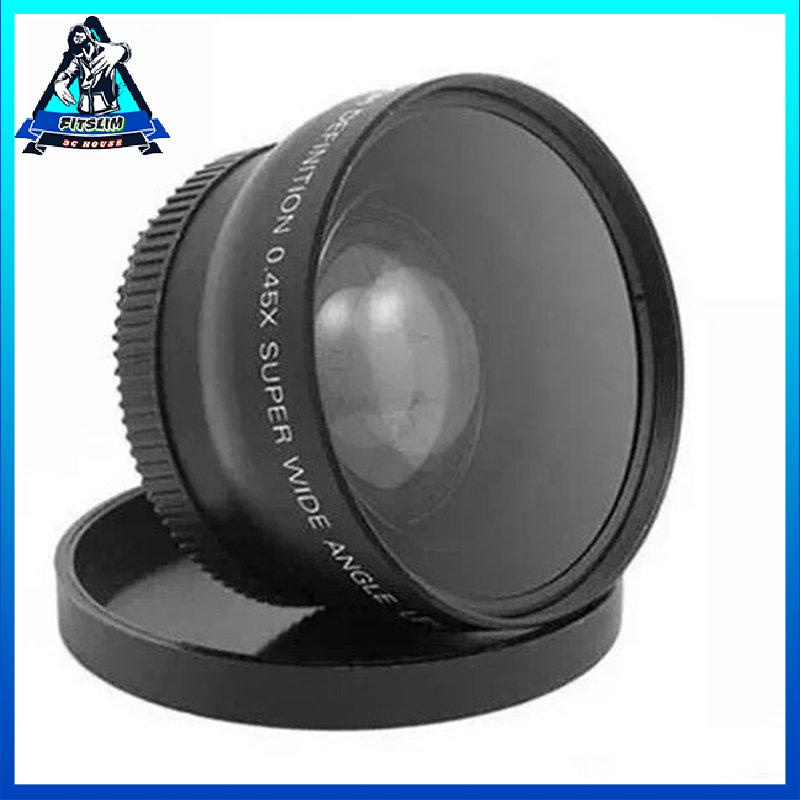 Ống Kính Góc Rộng 0.45 * 0.45 Lần 52mm Cho Máy Ảnh