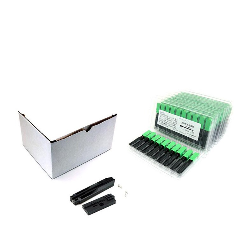 100 Đầu nối cáp quang SC/APC kết nối nhanh chất lượng