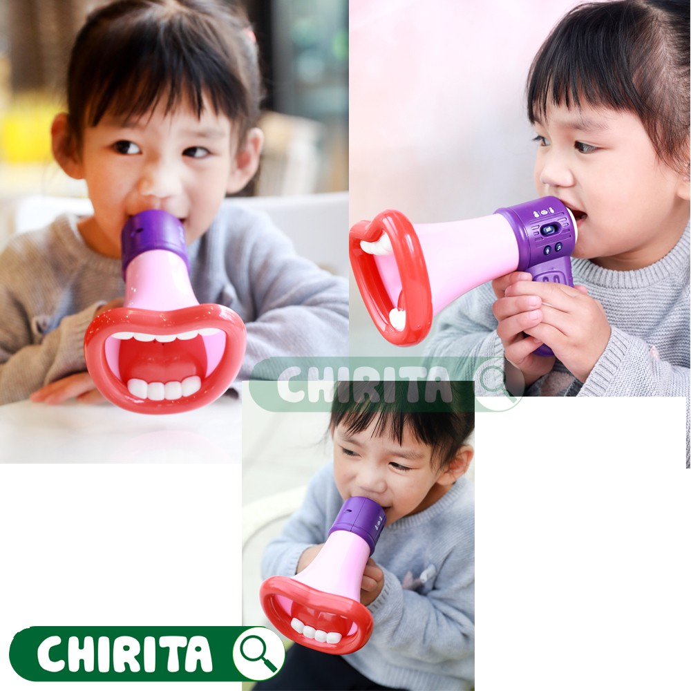 Đồ Chơi Loa Ghi Âm Thay Đổi Giọng Nói (TẶNG PIN)- Với 3 Hiệu Ứng Giọng, Đồ Chơi Thông Minh Cho Bé Đồ Chơi Trẻ Em CHIRITA
