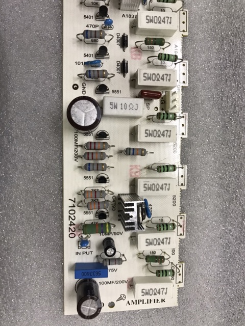 Bo công suất Amply 909 -8 của GHS