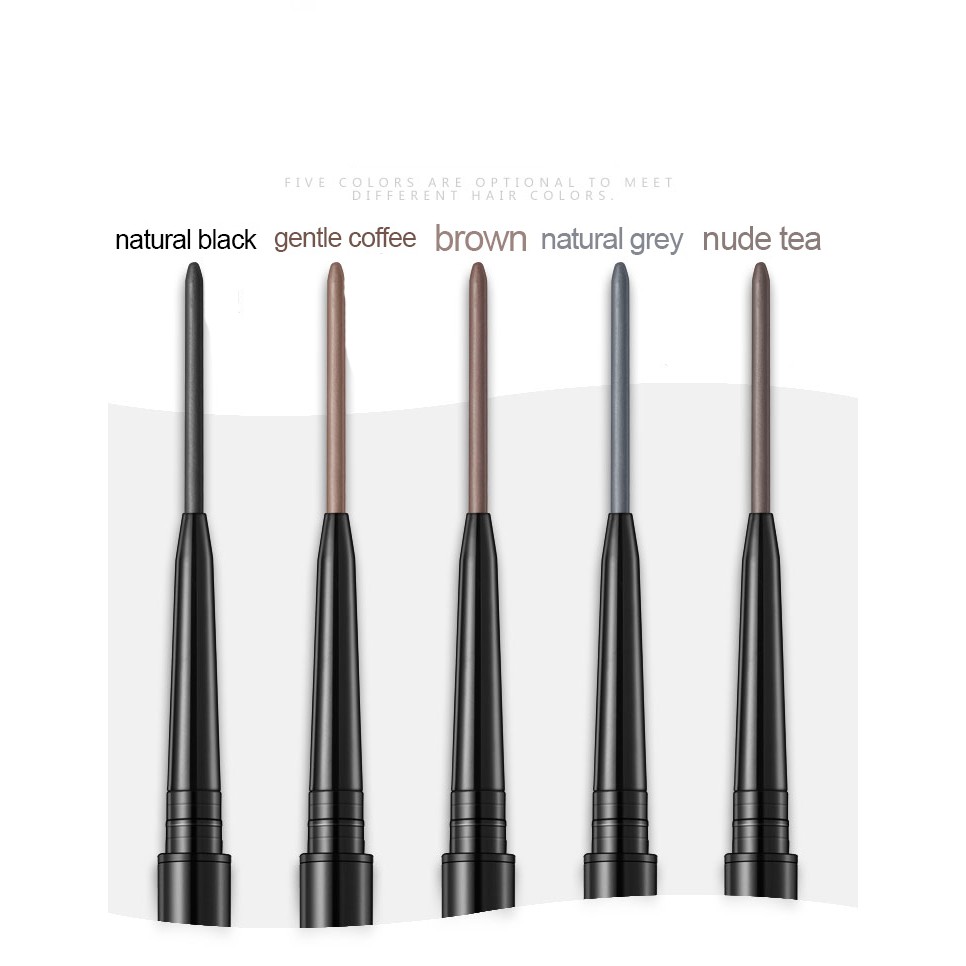 (Hàng Mới Về) 1 Bút Chì Kẻ Lông Mày Đầu Siêu Mịn Tự Nhiên Chống Nước Lâu Trôi | BigBuy360 - bigbuy360.vn