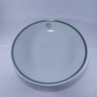 Dĩa sứ trắng lớn có viền