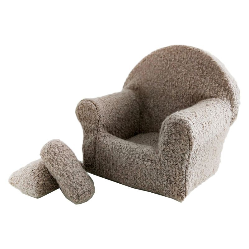 Set 3 món đạo cụ chụp hình nghệ thuật cho trẻ sơ sinh gồm gối và ghế xinh xắn