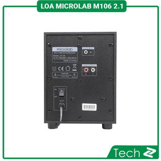 Loa Bluetooth Microlab 2.1 M106 BT Đen