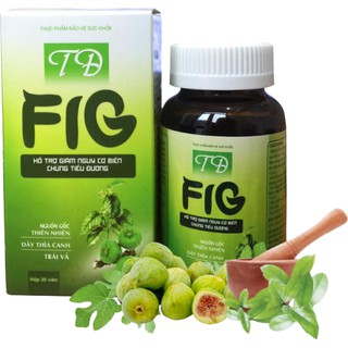 [Loc Mai Official] Combo 2 hộp Viên nén hỗ trợ tiểu đường TĐ Fig