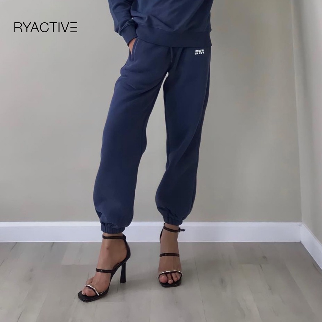 Quần jogger thể thao RYACTIVE - OVERSIZE JOGGER Navy