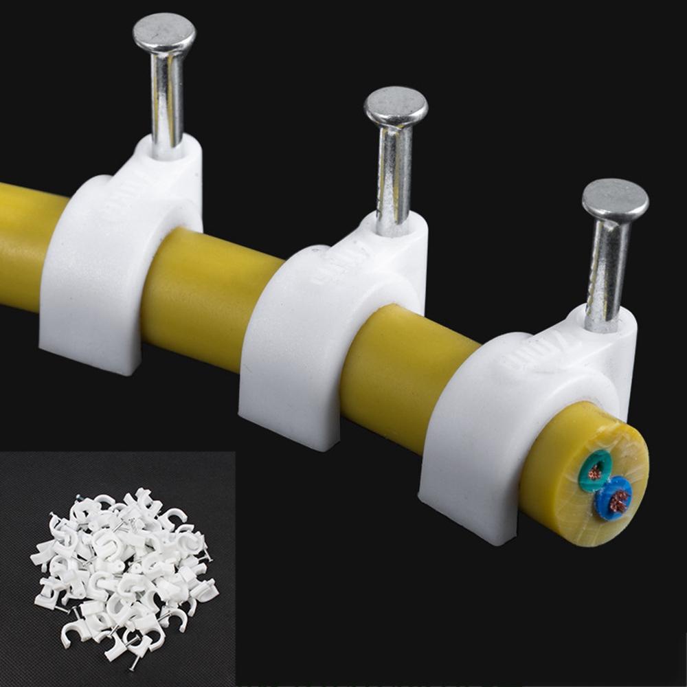 YIYU Kẹp Dây Cáp 4mm-25mm Cải Thiện Gia Dụng Kèm Móc Khóa Dây