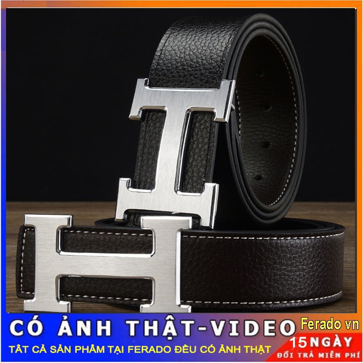 Dây Thắt Lưng Nam Da Chữ H
