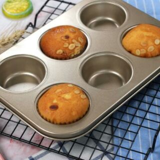 Khuôn cupcake  6 ô chống dính