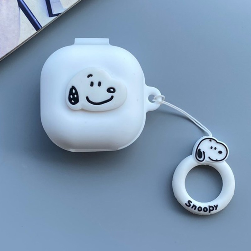 Ốp bảo vệ hộp đựng tai nghe silicon thiết kế hoạt hình cho Galaxy-Buds Live