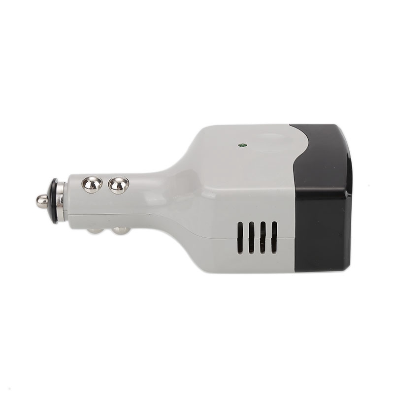 Đầu sạc tích hợp ổ cắm đa năng DC12/24V AC220V tiện dụng cho xe ô tô | BigBuy360 - bigbuy360.vn