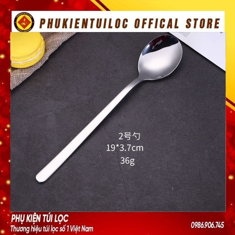 Muỗng thìa GIỌT NƯỚC PHA TRÀ, CAFE, SINH TỐ, YẾN, muôi MÚC CANH inox thép 304 CAO CẤP- Phukientuiloc.com