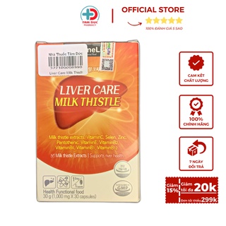 Giải Độc Gan NutrioneLife Liver Care Milk Thistle Hàn Quốc - (Hộp 30 Viên)