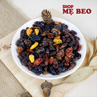 500Gr Nho Khô Mix 3 Màu Không Đường